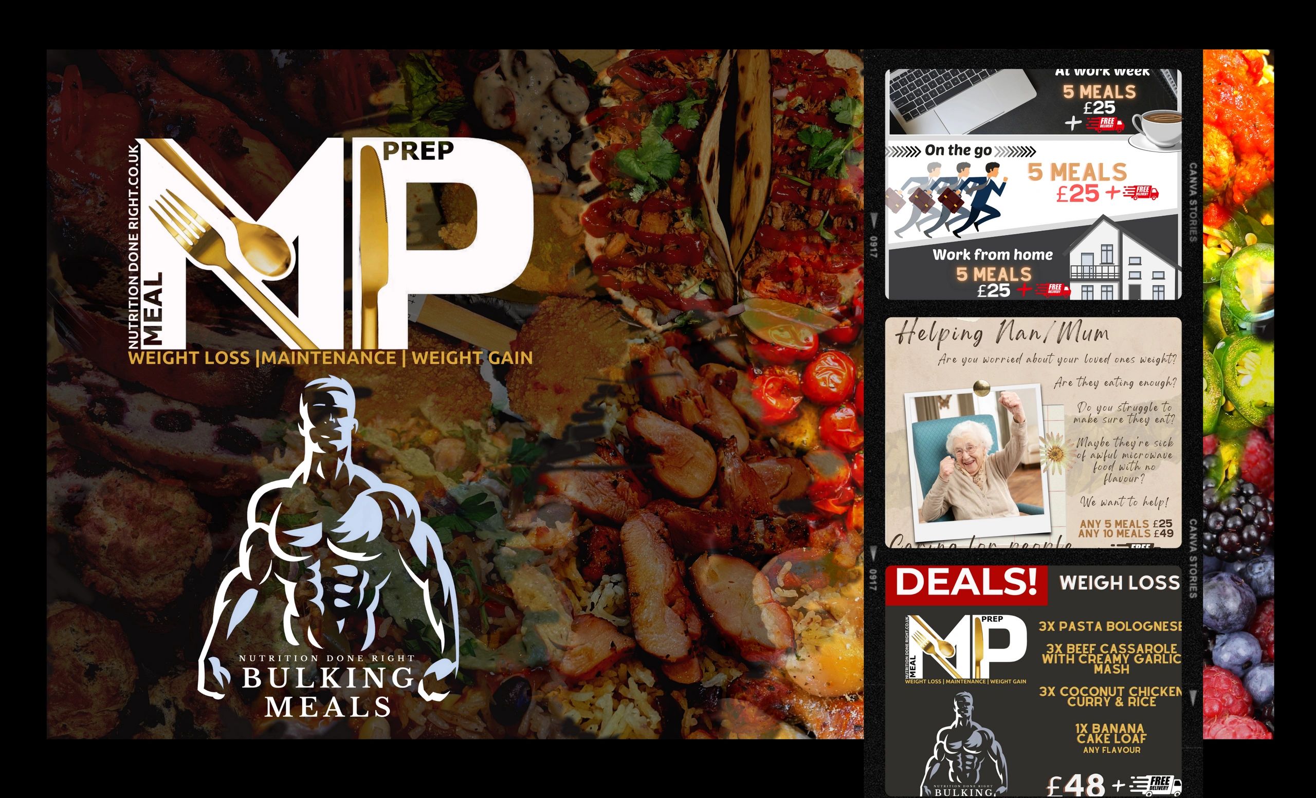 Meal Prep by Nutrition Done Right Halifax